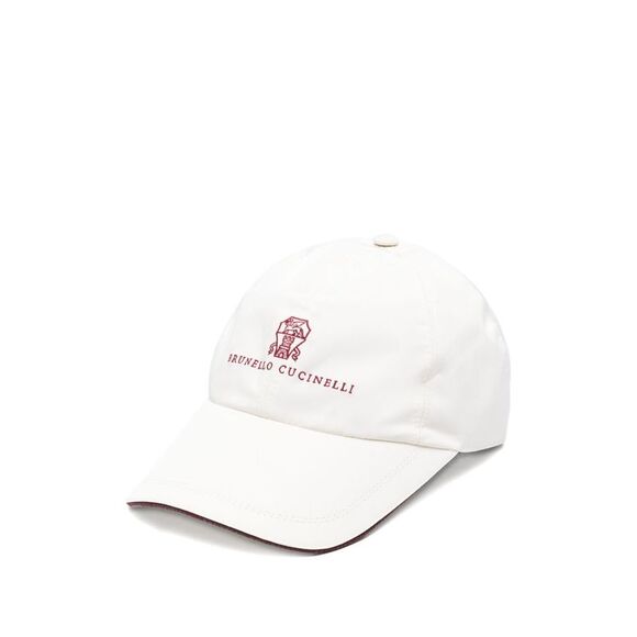Brunello Cucinelli Men Logo Baseball Cap